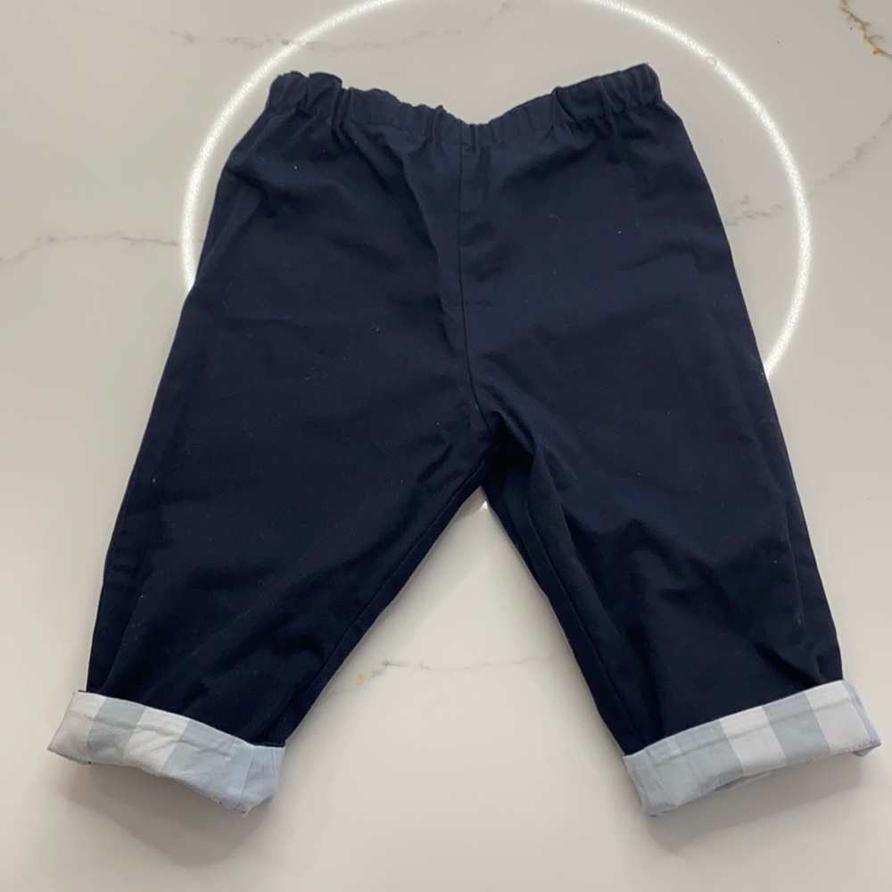 Boys Burberry dress pants reversible